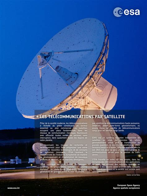 Service de télécommunication par satellite